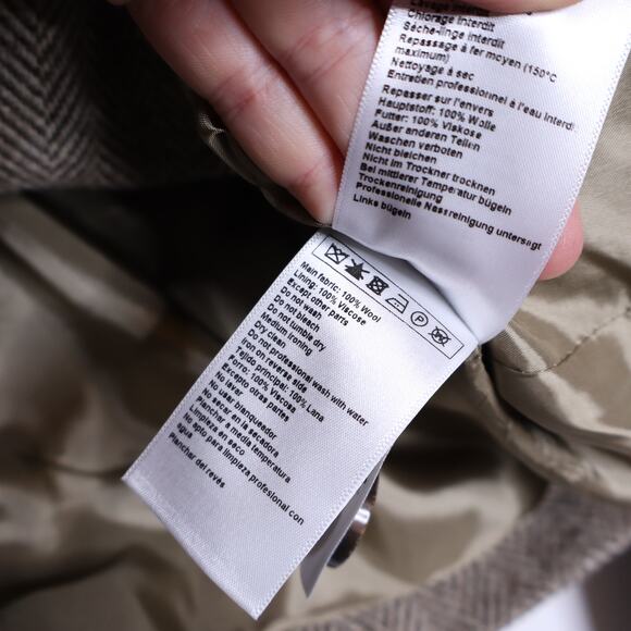 BA&SH Blanche Blazer Beige Cropped Long Sleeves Lady Jacket Women's 1/US 4 - Picture 15 of 15